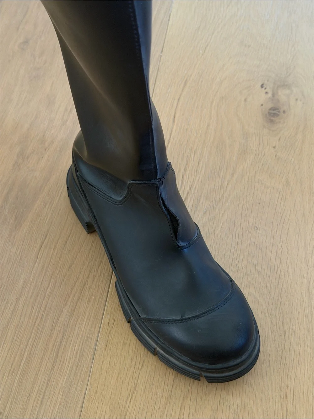 Ganni Tall Rain Boot | Size 39